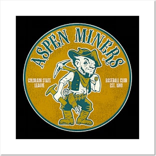 Defunct Aspen Miners Baseball Team Posters and Art